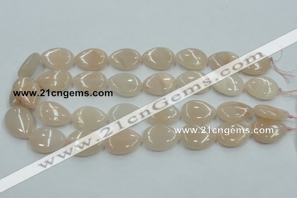 CPI05 15.5 inches 18*25mm flat teardrop pink aventurine jade beads