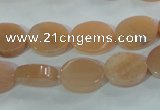 CPI101 15.5 inches 11*14mm oval pink aventurine jade beads