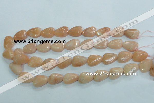 CPI104 15.5 inches 15*20mm nuggets pink aventurine jade beads