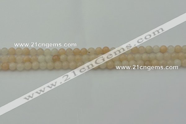 CPI200 15.5 inches 4mm round pink aventurine jade beads