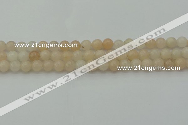 CPI202 15.5 inches 8mm round pink aventurine jade beads