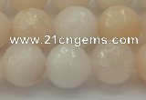 CPI214 15.5 inches 12mm faceted round pink aventurine jade beads