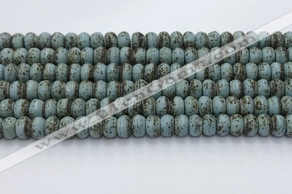 CPL104 15.5 inches 5*8mm rondelle linden beads wholesale