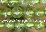 CPO130 15.5 inches 5mm round natural peridot beads wholesale