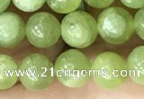 CPO44 15.5 inches 6mm round natural olivine gemstone beads