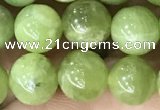 CPO45 15.5 inches 8mm round natural olivine gemstone beads