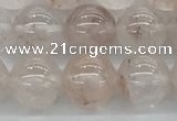 CPQ252 15.5 inches 8mm round natural pink quartz beads wholesale