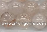 CPQ253 15.5 inches 10mm round natural pink quartz beads wholesale