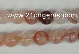 CPQ30 15.5 inches 10mm round natural pink quartz beads wholesale