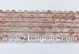 CPQ331 15.5 inches 8mm round pink quartz beads wholesale