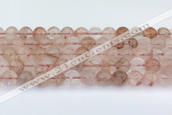 CPQ332 15.5 inches 10mm round pink quartz beads wholesale