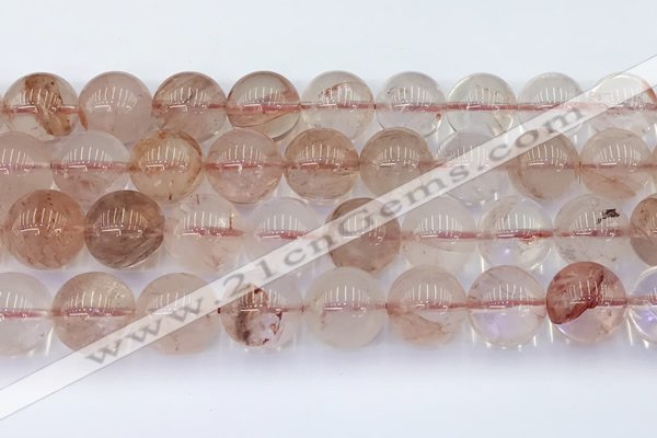 CPQ333 15.5 inches 12mm round pink quartz beads wholesale