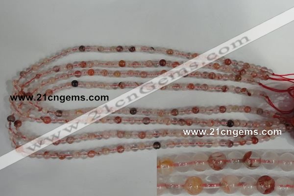 CPQ35 15.5 inches 5mm round natural pink quartz beads wholesale