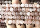 CPQ372 15 inches 8mm round red quartz beads wholesale