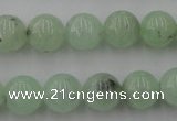 CPR104 15.5 inches 12mm round natural prehnite beads wholesale