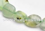 CPR18 A grade 12*14mm freeform natural Prehnite gemstone beads