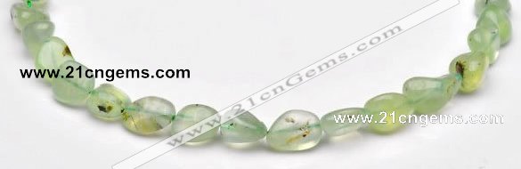 CPR18 A grade 12*14mm freeform natural Prehnite gemstone beads