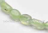 CPR19 A+ grade 7*10mm freeform natural Prehnite gemstone beads