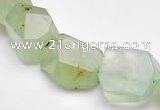 CPR20 A grade freeform natural Prehnite gemstone beads