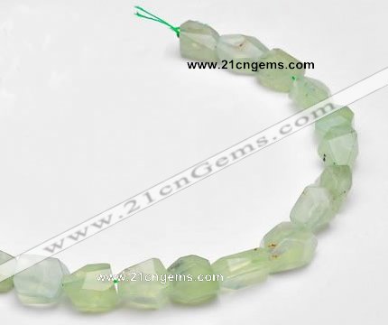 CPR20 A grade freeform natural Prehnite gemstone beads