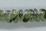 CPR200 15.5 inches 3*7mm natural prehnite chips beads wholesale