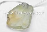 CPR22 Freeform A- grade natural Prehnite gemstone beads wholesal