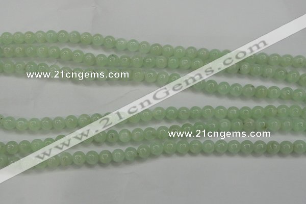 CPR301 15.5 inches 6mm round natural prehnite beads wholesale