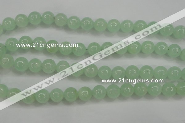 CPR304 15.5 inches 12mm round natural prehnite beads wholesale