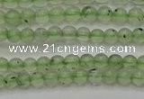 CPR310 15.5 inches 4mm round natural prehnite gemstone beads