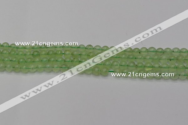 CPR311 15.5 inches 6mm round natural prehnite gemstone beads