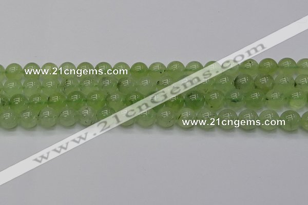 CPR313 15.5 inches 10mm round natural prehnite gemstone beads