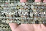 CPR358 15.5 inches 8mm faceted round prehnite beads wholesale