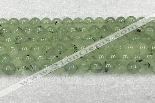 CPR396 15.5 inches 8mm round prehnite gemstone beads