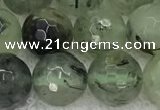 CPR407 15.5 inches 10mm faceted round prehnite beads wholesale