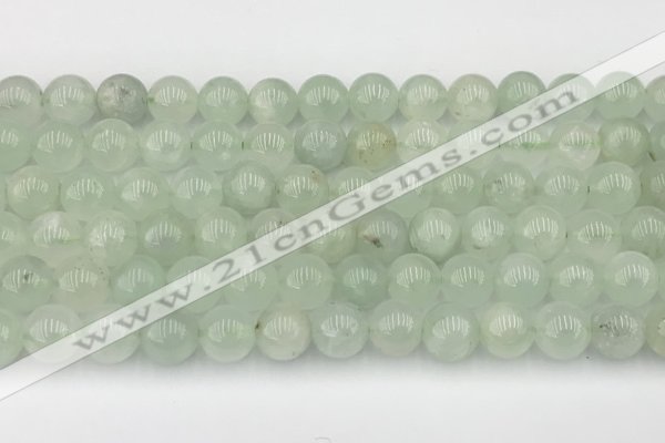 CPR431 15.5 inches 7mm round prehnite beads wholesale