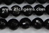 CPY502 15.5 inches 8mm faceted round natural chalcopyrite beads