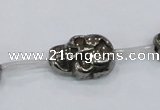 CPY562 15.5 inches 13*18mm skull pyrite gemstone beads