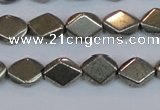 CPY652 15.5 inches 8*10mm pyrite gemstone beads wholesale