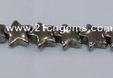 CPY658 15.5 inches 12*12mm star pyrite gemstone beads