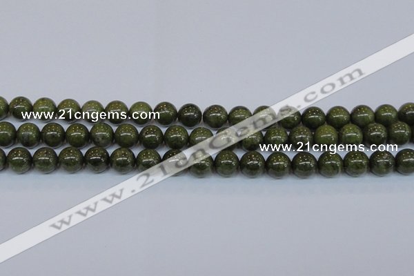 CPY754 15.5 inches 12mm round pyrite gemstone beads wholesale