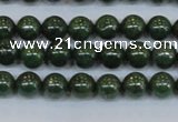 CPY761 15.5 inches 6mm round pyrite gemstone beads wholesale