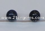 CPY784 Top drilled 10mm round pyrite gemstone beads wholesale