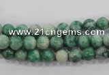 CQJ02 15.5 inches 6mm round Qinghai jade beads wholesale