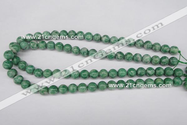 CQJ204 15.5 inches 10mm round Qinghai jade beads wholesale