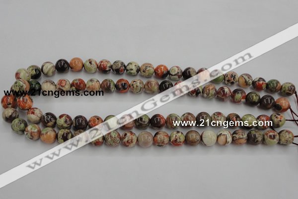 CRA151 15.5 inches 10mm round rainforest agate beads wholesale