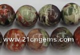 CRA154 15.5 inches 16mm round rainforest agate beads wholesale