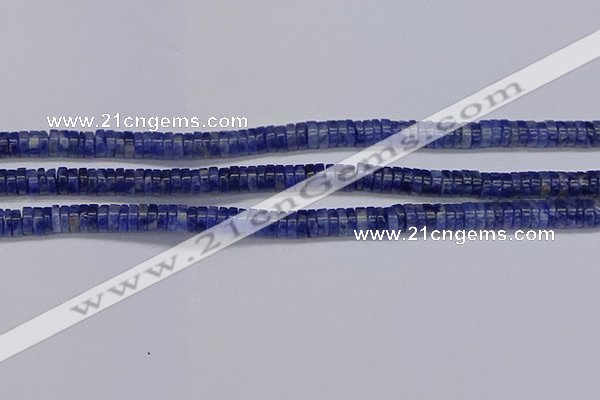 CRB1021 15.5 inches 2*5mm heishi sodalite beads wholesale