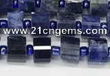 CRB1072 15.5 inches 4*6mm - 5*6mm faceted tyre sodalite beads