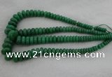 CRB1107 15.5 inches 5*8mm - 9*18mm rondelle green aventurine beads