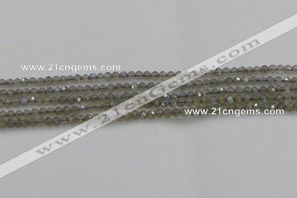 CRB1202 15.5 inches 3*4mm faceted rondelle labradorite beads